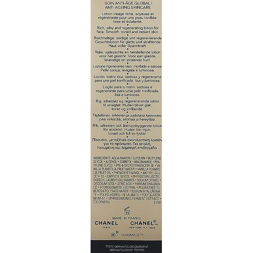 Лосьон для лица Chanel Sublimage Lotion — изображение 3