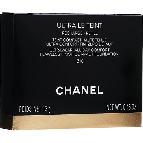 Chanel Ultra Le Teint Ultrawear All-Day Comfort Flawless Finish Compact Foundation (сменный блок) Компактное тональное средство