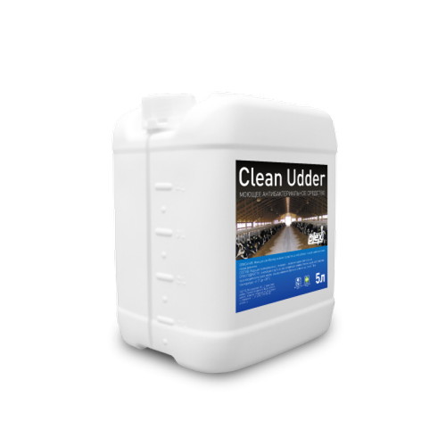 UDDER CLEAN Дезсредство для вымени коров до доения с хлоргексидином, 20 л