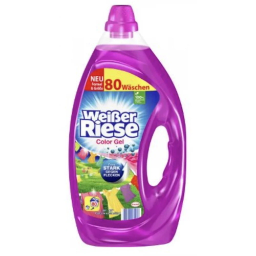 Гель для стирки Weiber Riese Color Gel, 80 стирок, 4 литра