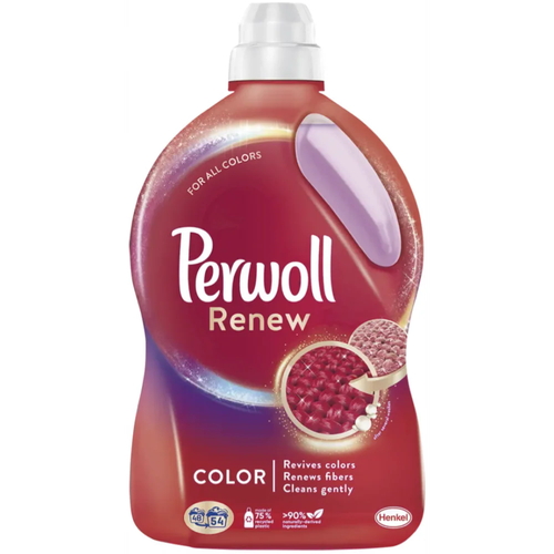 Средство для деликатной стирки цветной Perwoll Renew, 2970 мл 54 стирок