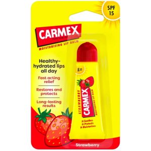 Бальзам для губ Carmex со вкусом клубники 10 г
