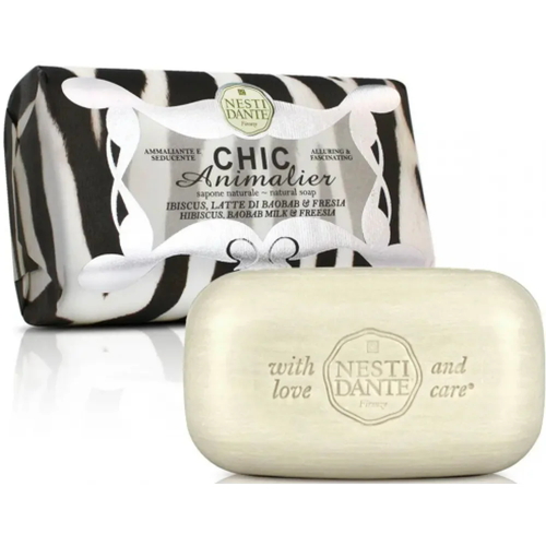 Мыло Nesti Dante Chic Animalier White Tiger Белый тигр 250 гр