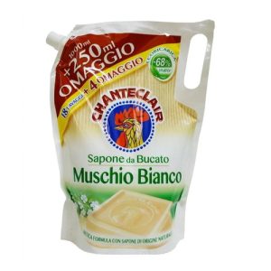 Гель для стирки Chanteclair Muschio Bianco, универсальный, аромат Белый мускус, 1.25 л, 22 стирки