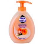 Мыло для рук Fresh&Clean Liquid Soap, аромат Йогурт и персик, 300 ml