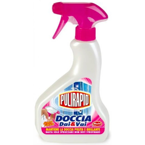 Чистящее средство PULIRAPID Doccia для душевых кабин 0,5 л