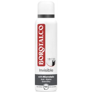 Дезодорант-спрей против чрезмерного потоотделения Borotalco Invisible 150 мл