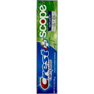 Зубная паста комплексно Crest Complete Plus Whitening Scope Outlast 178 гр