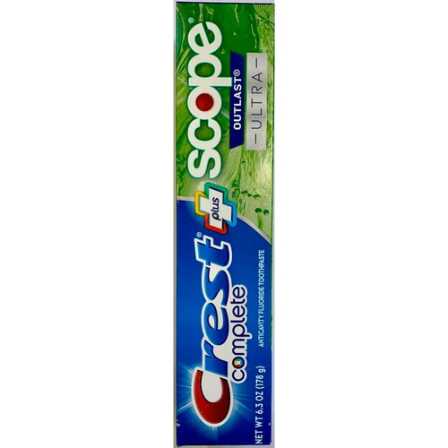 Зубная паста комплексно Crest Complete Plus Whitening Scope Outlast 178 гр