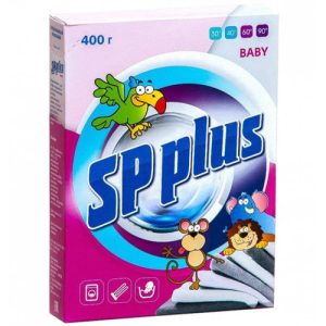 Порошок стиральный 400гр гранулированный SP plus Baby