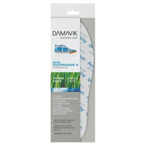 Стельки для обуви Damavik антибактериальные 1пара 1 шт