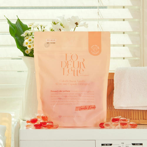 LODEURLETTE Капсулы для стирки белья с ароматом ванили / In England Colorfit Burnt Vanilla All in One Capsule Detergent, 17 г x 30 — изображение 2