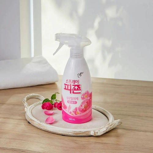 PIGEON Кондиционер-спрей для белья розовый сад / Fabric Refresher Pink, 490 мл — изображение 2