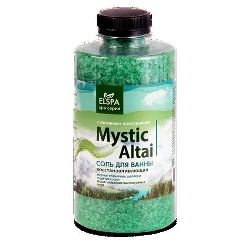 Соль для ванны Elspa Mystic Altai Восстанавливающая 800г