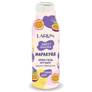 Гель-крем для душа Larun Sweet mousse Маракуйя, 400мл