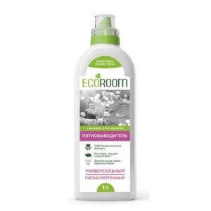 Пятновыводитель универсальный Ecoroom, биоразлагаемый, 1л