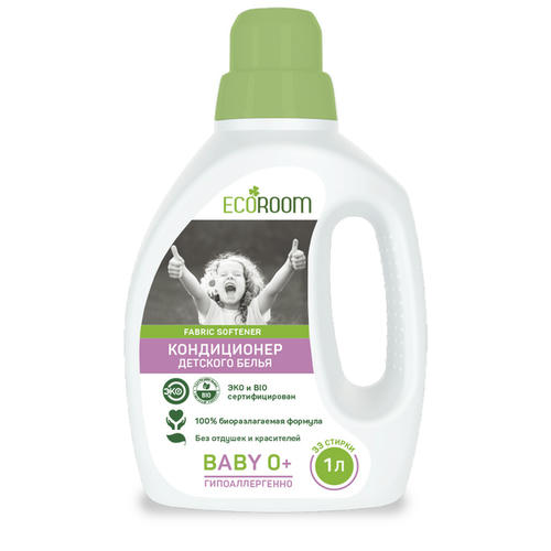 Кондиционер для детского белья Ecoroom Baby, 1л