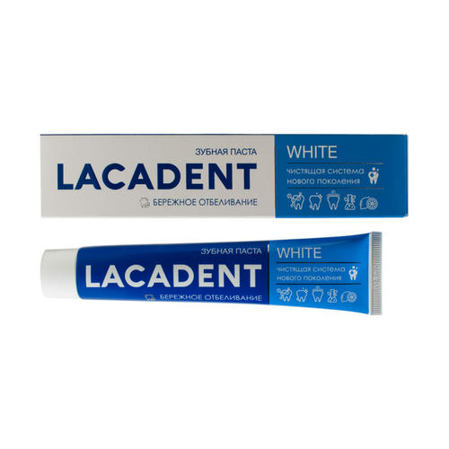 Зубная паста Lacadent White, 75мл — изображение 2