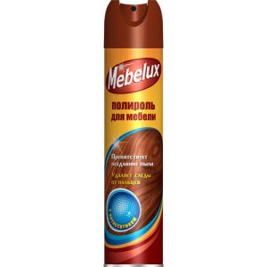 Полироль для мебели Mebelux антистатиком, 300мл