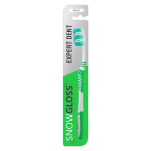 Зубная щетка SnowGloss Expert Dent, низкая жесткость