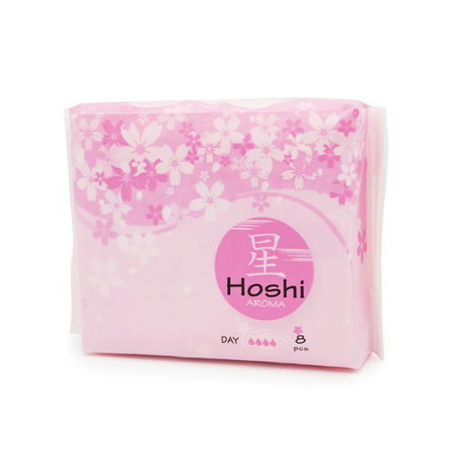 Прокладки гигиенические HOSHI Aroma XW02 дневные Day Use 240мм 8шт
