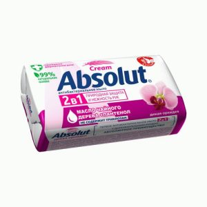 Мыло Absolut 2в1 90г дикая орхидея