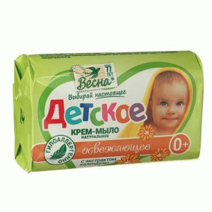 Мыло детское Весна 90г с экстрактом календулы