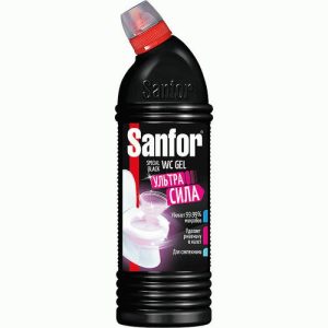 Чистящее средство для унитаза Sanfor 1000мл Spesial Black санитарно-гигиеническое