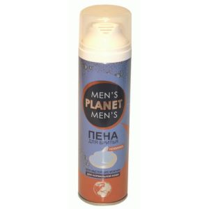 Пена для бритья MEN`s Planet 200мл для нормальной кожи