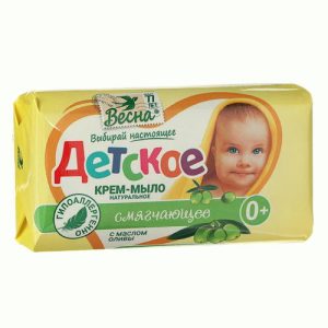 Мыло детское Весна 90г с маслом оливы