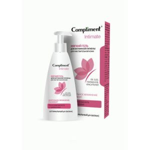 Гель для интимной гигиены Compliment Intimate 250мл для чувствительной кожи