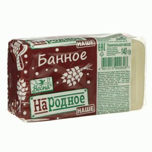 Мыло Весна Народное 140г банное