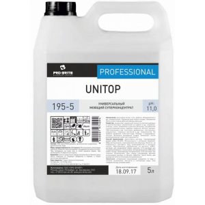 Pro-Brite: Унитоп 5л низкопенный обезжиривающий суперконцентрат