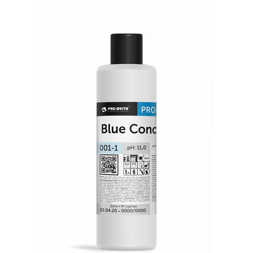 Pro-Brite: Блю Концентрат 1л для ежедневной мойки любых водостойких поверхностей