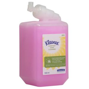 Kimberly-Clark: Мыло Клинекс 1л жидкое розовое