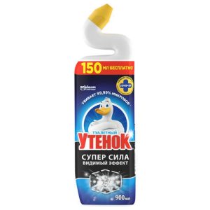 Чистящее средство: УТЕНОК 900мл гель Видимый эффект