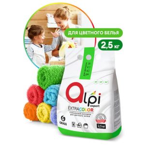 Grass: АЛПИ Эксперт 2,5кг порошок для стирки цветных вещей