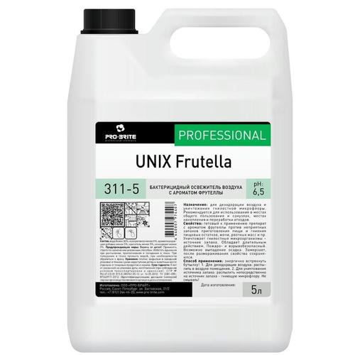 Pro-Brite: Юникс 5л жидкий ароматизатор Фрутелла