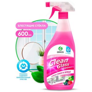 Grass: Клин гласс 600мл (триггер) Блеск стекол и зеркал Лесные ягоды