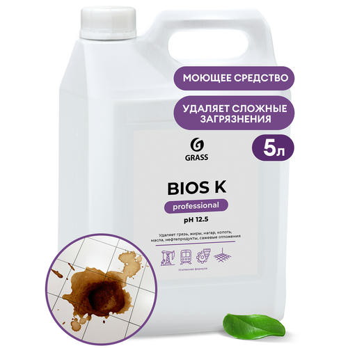 Grass: Биос-К 5,5кг высококонц. щелочное моющее ср-во