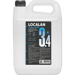 Localan: Strong Floor 3.4 5л для удаления сложных и застарелых загрязнений, сильнощелочное концентрат