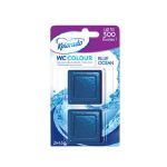 Таблетка для бачка унитаза WC Colour синий 2шт KOLORADO