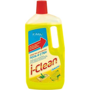 Средство для мытья пола и стен Цветочный I-Clean Romax 1000мл