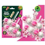 Master FRESH GOLD подвесной блок для унитаза DUO EFFECT 5в1 САКУРА, 2шт / 24