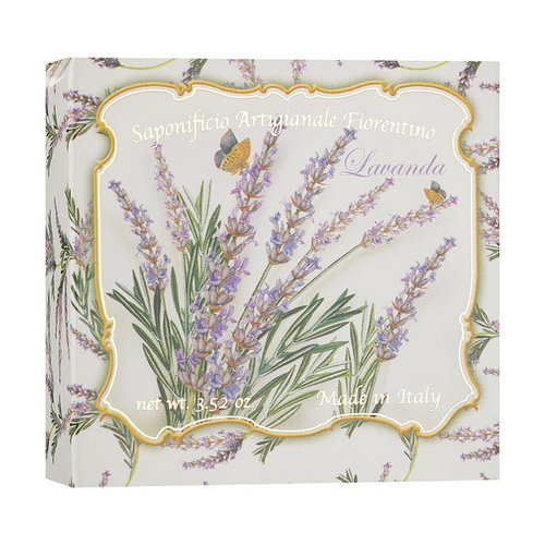Натуральное мыло "Лаванда", Saponificio Artigianale Fiorentino Lavender Soap