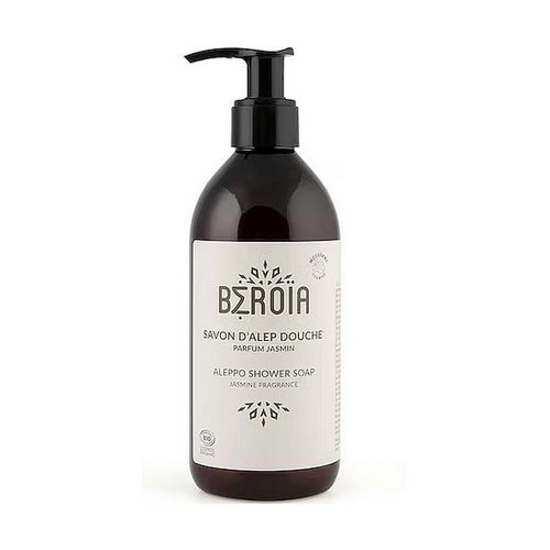Жидкое мыло для душа с ароматом жасмина, Beroia Aleppo Shower Soap Scented With Jasmine