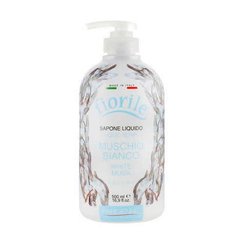 Жидкое мыло "Белый мускус", Parisienne Italia Fiorile White Musk Liquid Soap