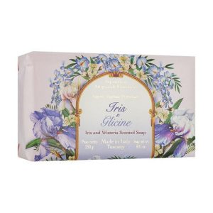 Натуральное мыло «Ирис и Глициния», Saponificio Artigianale Fiorentino Iris And Wisteria Soap