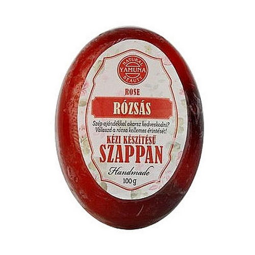 Мыло ручной работы "Роза", Yamuna Rose Handmade Glycerin Soap