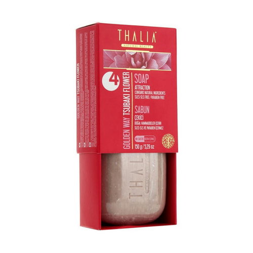 Мыло с маслом камелии японской, Thalia Golden Way Tsubaki Flower Soap